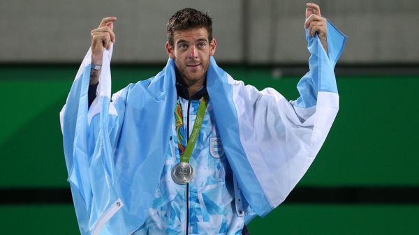 tenis Medalla de plata para Juan Martín Del Potro